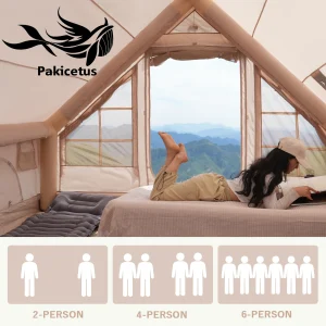 Large Luxury Inflatable Glamping Tent