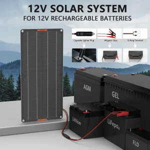 Solar Panel Kit 12V Solar Battery
