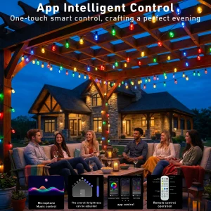 200FT Outdoor String Lights