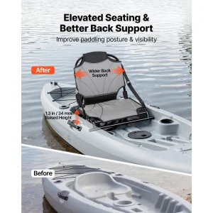 Sit on top Kayak Seat Adjustable Back