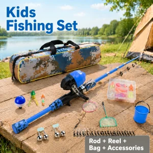 Youth Fishing Pole Starter Set